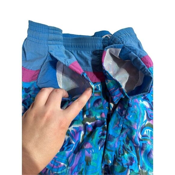 VTG 80s/90s Surf Beach Jantzen Sport Swim Baggies Mesh Lined Short Trunks - Picture 5 of 7